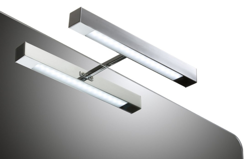 Aqualine VERONICA LED svítidlo, 6 W, 300x30x115 mm, IP44, chrom E26891CI