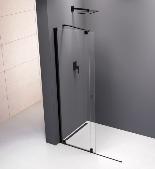 Polysan MODULAR SHOWER zástěna s pojezdy 1600 mm, černá MS5-160B