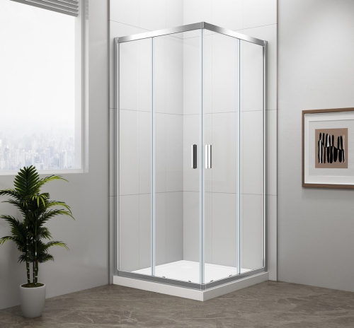 Polysan EASY čtvercová sprchová zástěna 900x900mm, čiré sklo EL5115