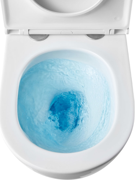 Mereo WC závěsné kapotované, Smart Flush RIMLESS, 490x370x360, keramické, vč. sedátka CSS126 VSD82T2