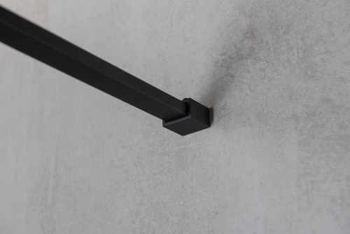 Gelco VARIO BLACK jednodílná sprchová zástěna do prostoru, kouřové sklo, 1200 mm GX1312GX2214