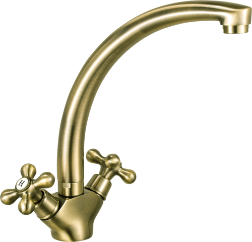 Novaservis Stojánková dřezová baterie bronz BAI4BR