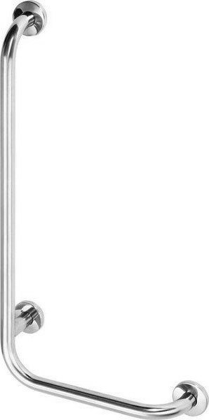 Sapho HANDICAP nástěnné madlo LEVÉ 810x550mm, nerez lesk XH522