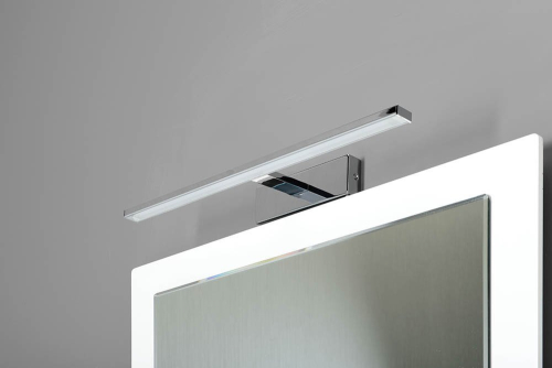 Sapho ESTHER LED nástěnné svítidlo, 4 W, 494x62x131 mm, IP44, chrom E26375CI