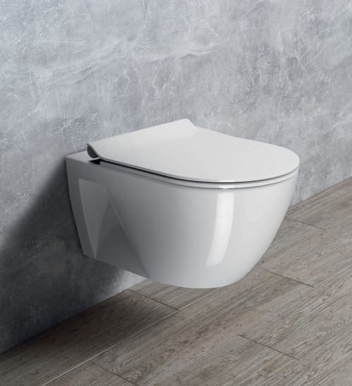 GSI PURA ECO závěsná WC mísa, Swirlflush, 36x55cm, bílá ExtraGlaze 880711