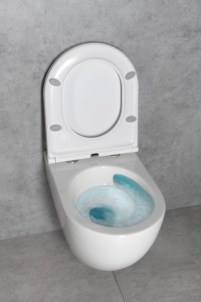Bruckner FULDA závěsná WC mísa, Vortex Rimless, 36x52, 5cm, bílá 201.408.4