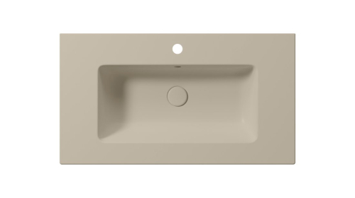 GSI PURA keramické umyvadlo Slim 82x46cm, creta mat 8885108