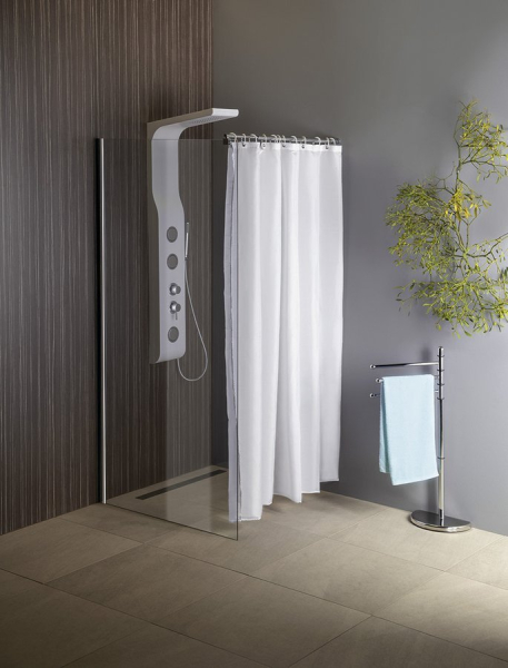 Aqualine YUKI sprchový panel 210x1400mm, bílá mat SL290