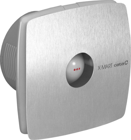 Cata X-MART 12 koupelnový ventilátor axiální, 20W, potrubí 120mm, nerez mat 01050000