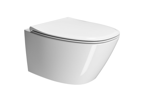 GSI MODO závěsná WC mísa, Swirlflush, 37x54cm, bílá ExtraGlaze 841511