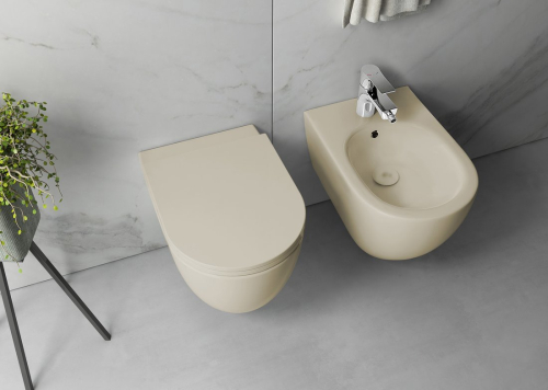 Isvea INFINITY bidet závěsný, 36, 5x53cm, ivory 10NF41001-2K