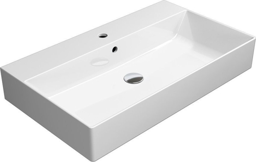 GSI KUBE X keramické umyvadlo 80x47cm, bílá ExtraGlaze 9422111