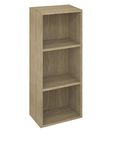 Sapho ESPACE otevřená policová skříňka 35x94x22cm, jilm bardini ESC170-1313