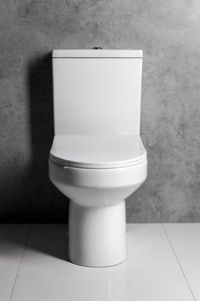 Aqualine VERMET WC kombi, spodní/zadní odpad, bílá VR038