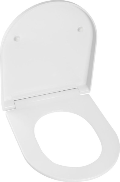 Sapho TURKU WC sedátko, Soft Close, Easy Take, bílá PCS104
