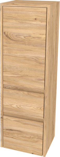 Mereo Opto koupelnová skříňka vysoká 125 cm, levé otevírání, Multidecor, Jasan horský CN995LJASH