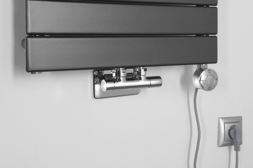 Aqualine BONDI otopné těleso 450x934 mm, Antracit DC405T
