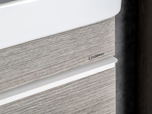 Sapho SITIA kovová úchytka 562mm, bílá mat SA600W