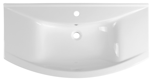 Aqualine ZERO 97 keramické umyvadlo nábytkové 97x51cm, bílá 6095