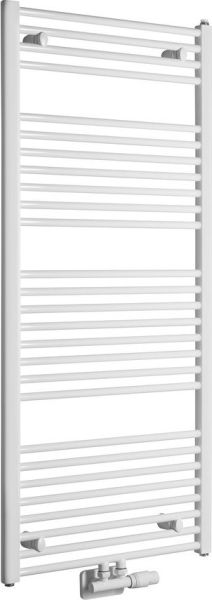 Aqualine DIRECT otopné těleso se středovým připojením 600x1320 mm, bílá ELM36T