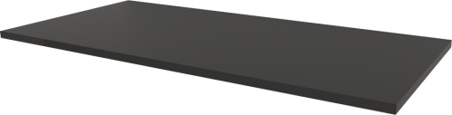 Mereo Koupelnová deska na skříňku 142 cm, Multidecor, Černá Supermat CN799D142CIPM