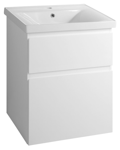 Aqualine SAVA 60 keramické umyvadlo nábytkové 60x46cm, bílá 2060