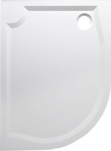 Gelco RIVA sprchová vanička z litého mramoru, čtvrtkruh 120x90cm, pravá (GR1290R) GR12090R