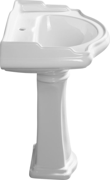 Kerasan RETRO universální keramický sloup k umyvadlům 56, 69, 73cm, bílá 107001