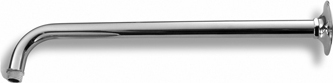Novaservis Rameno pevné sprchy ze stěny 330 mm chrom RAM330,0