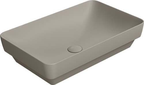 GSI PURA keramické umyvadlo na desku 60x38cm, tortora mat 883705
