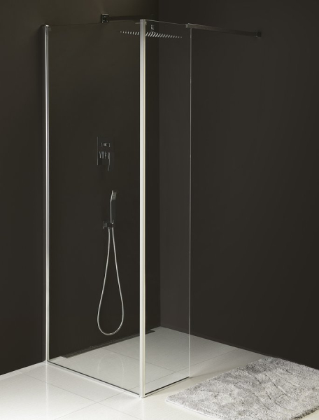 Polysan MODULAR SHOWER pevný panel k instalaci na stěnu modulu MS2, 600 mm, levý MS2B-60L