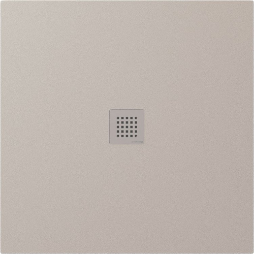 Polysan TRENECA vanička z litého mramoru s možností úpravy rozměru, 90x90cm, béžová mat 84300.81