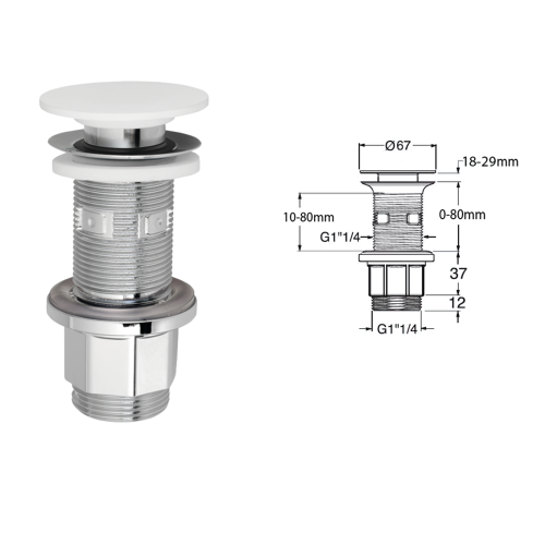 Sapho Koupelnový set TREOS 145, dub Polar KSET-017