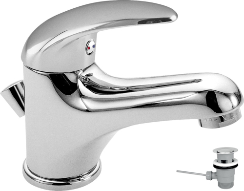 Novaservis Umyvadlová baterie s výpustí Metalia 55 chrom 55001,0