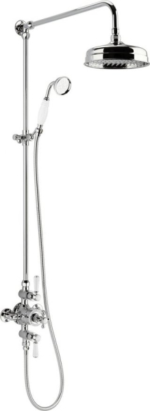 Sapho Sprchový sloup s termostatickou baterií, chrom KI139