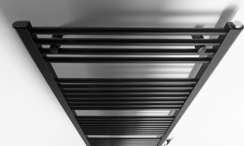 Aqualine DIRECT-E elektrické otopné těleso rovné 600x1320 mm, 600 W, černá ILE36TB