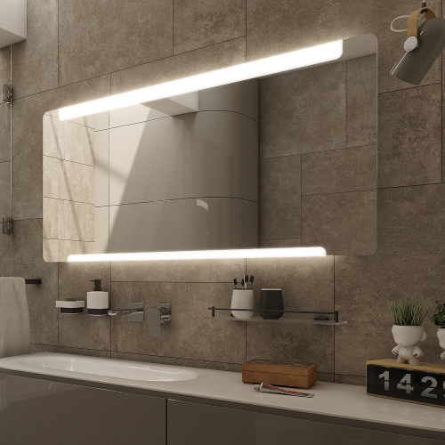 Nimco OBDELNÍKOVÁ - OBLÉ ROHY LED zrcadlo 1400x700 ZP 22008