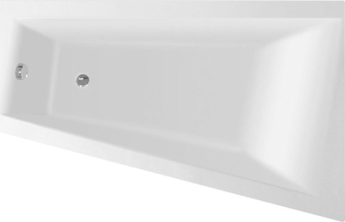 Aqualine METUJE vana 160x100x42cm, pravá, bílá G2611