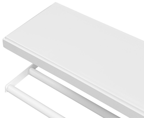 Sapho SKA nástěnná police 450x140x160mm, bílá mat s bílou MDF deskou SKA411