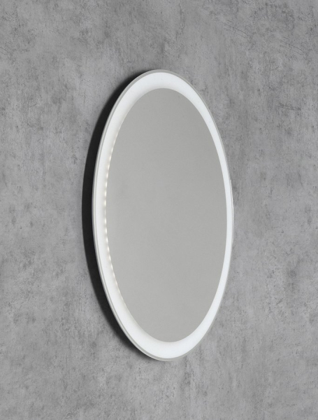 Aqualine NOA kulaté zrcadlo s LED osvětlením ø 60cm OM260