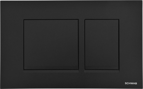 SCHWAB SCHWAB CERES ovládací tlačítko, 246x159 mm, černá mat P67-0190-0250