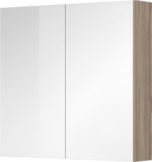 Mereo Aira, Ponte koupelnová galerka 80 cm, zrcadlová skříňka, dub Kronberg CN717GD