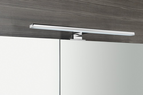 Sapho MIRRÓ galerka s LED osvětlením, 80x70x16cm, dub alabama MC080-0022