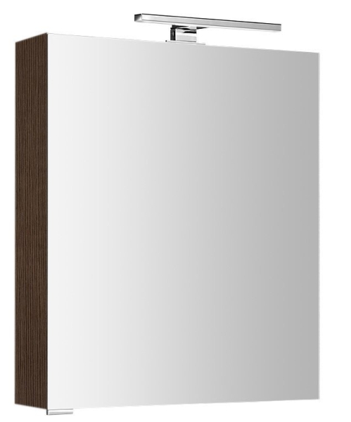 Sapho MIRRÓ galerka s LED osvětlením, 60x70x16cm, levá/pravá, borovice rustik MC060-0016