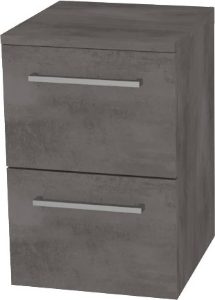 Mereo Bino koupelnová skříňka spodní 50 cm, Multidecor, Beton tmavě šedý CN694BET2