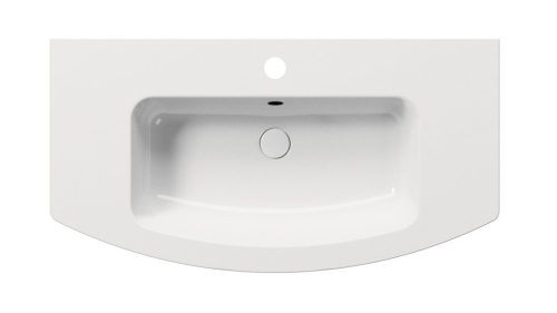 GSI PURA keramické umyvadlo Slim oblé 102x52cm, bílá ExtraGlaze 8825111