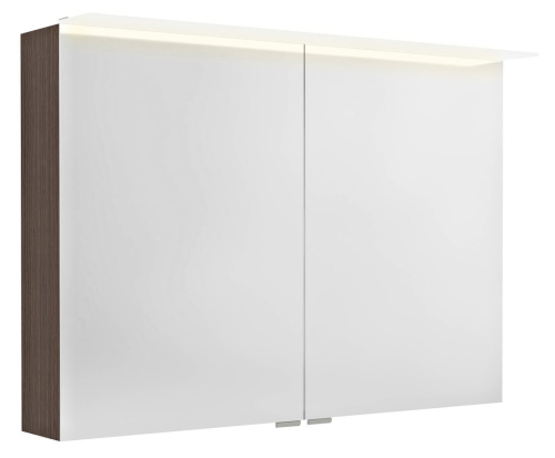 Sapho LINEX galerka s LED osvětlením, 100x70x15cm, borovice rustik LX100-0016