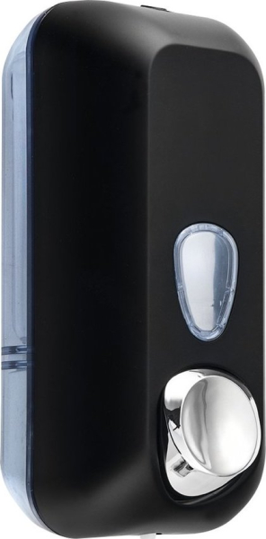 MARPLAST COLORED dávkovač tekutého mýdla 550ml, ABS, Soft Touch, černá mat A71401NE
