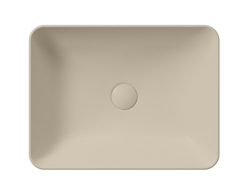 GSI SAND/NUBES keramické umyvadlo na desku 50x38cm, creta mat 903708