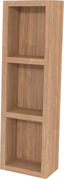 Mereo Aira, koupelnová skříňka 20 cm, horní, policová, Multidecor, Light Select Walnut CN796SLSW1